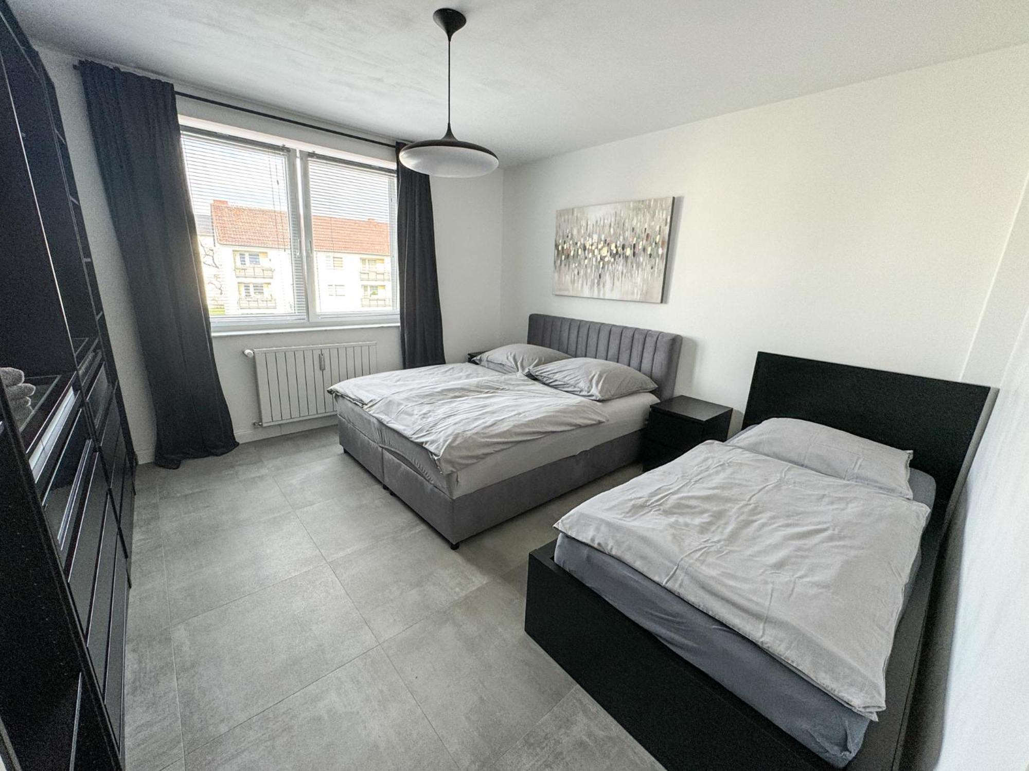Moderne 2-Zimmer Wohnung Im Zentrum Von 볼프스부르크 외부 사진